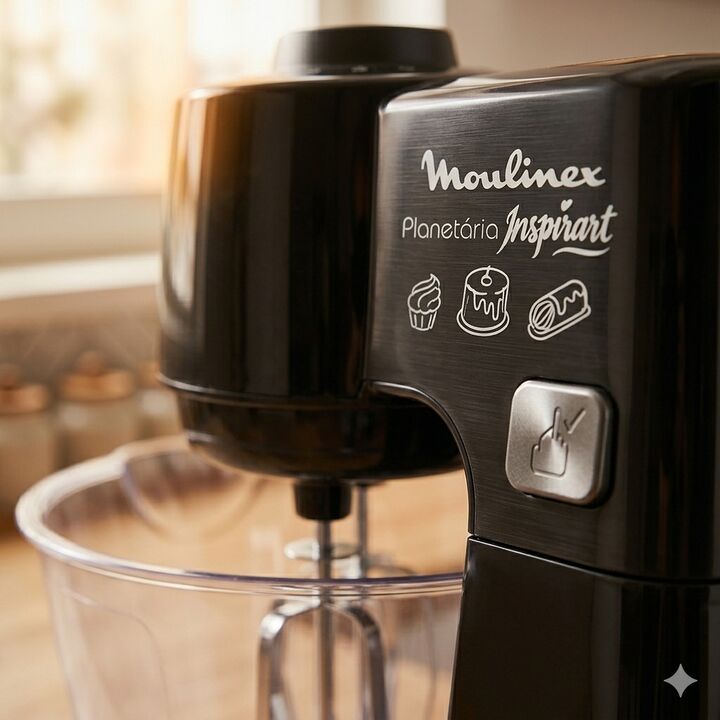 Batidora Planetaria Moulinex Inspirart Qa710858 3.2 Litros - Vista 4