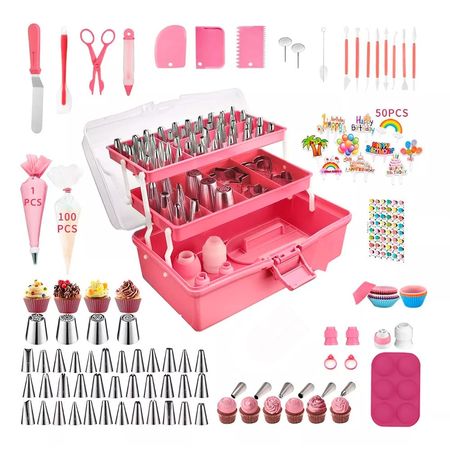 Kit de Decoración Gadnic 370 Piezas Para Reposteria