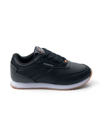Zapatillas Topper T450 Kids Niños Moda Negro
