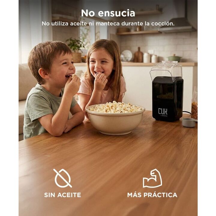 Pochoclera Gadnic Aire Caliente 1200 W - Vista 5