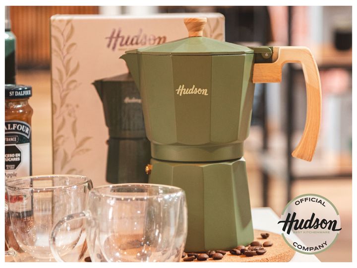 Cafetera Aluminio Olive Tipo Italiana 9 Tazas - Vista 3