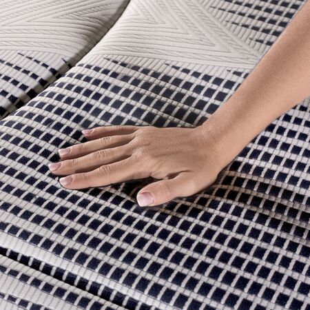 Colchon y Sommier Serta New York 2 Plazas y Media 140x190x35cm de Resortes Pocket con Europillow Visco Inteligente