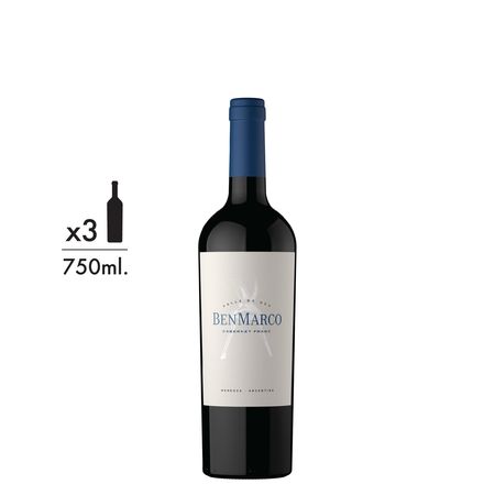 Vino Tinto Benmarco Cabernet Franc Caja x 3