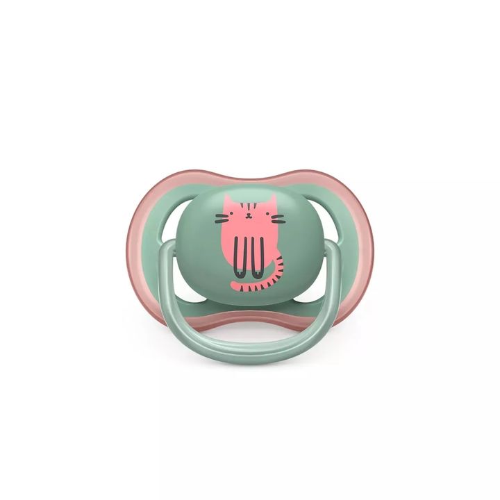 Set De Chupetes Ultra Air Deco X2 (6-18M) Gato Y Koala ( SCF085/18) - Vista 2