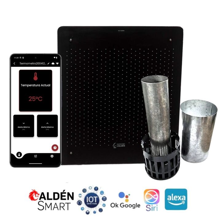 Calefactor Caldén Tiro Balanceado 3.0 Smart - Vista 2