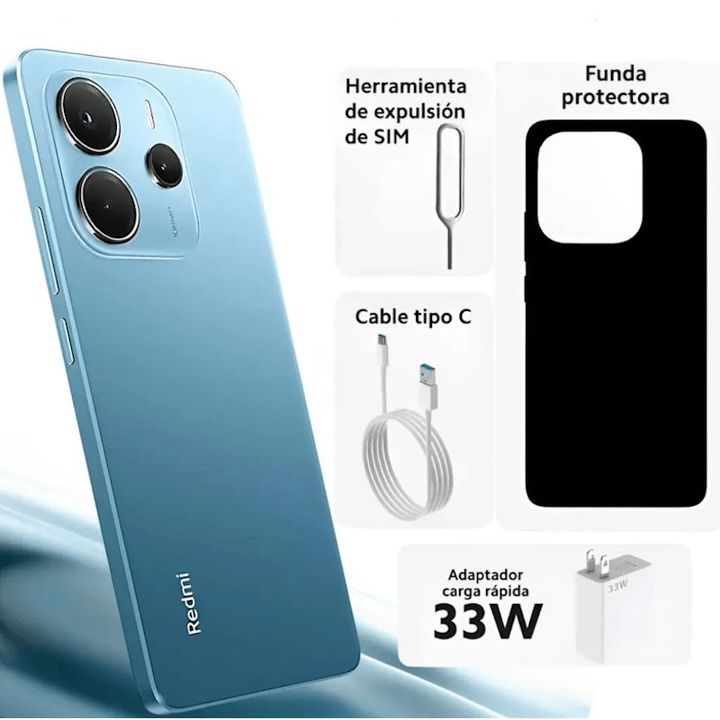Xiaomi Redmi Note 14 6.67 Ocean Blue 6GB/128GB - Vista 4