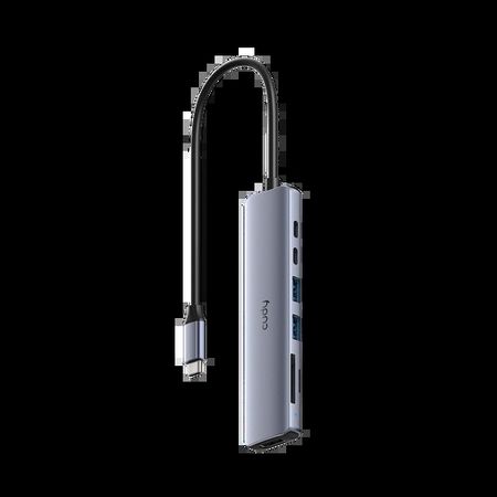 Hub USB-C Cudy 7 en 1 Multi Puerto Expandible