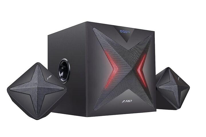 Parlante FYD Fenda F550X 2.1 Bluetooth USB SD Negro - Vista 2
