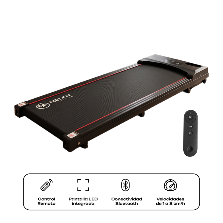 Cinta Caminadora Motorizada 8km 2hp Melfit Bluetooth Active Pro - Vista 7