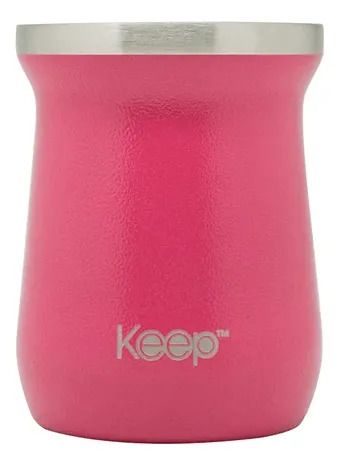 Mate Caja Hammered Keep 300 Ml Rosa Rosa - Vista 1