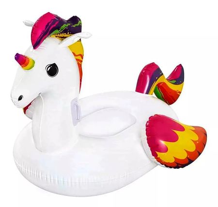 Inflable Unicornio Kawaii Chico 155 X 119 Cm ( 5903)