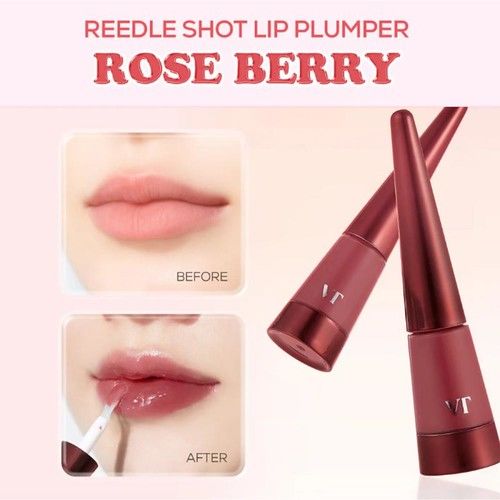 VT Reedle Shot Lip Plumper Rose Berry - Labial Voluminizador con Cica Reedle y Ácido Hialurónico - Vista 2