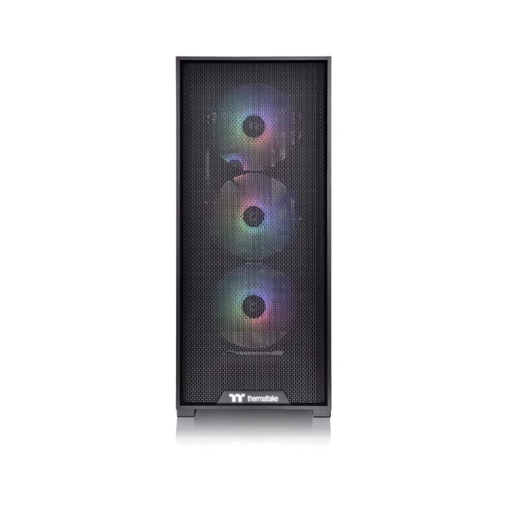 Gabinete con Fuente 750W Thermaltake H390 TG Fan x4 ARGB E-ATX - Vista 2
