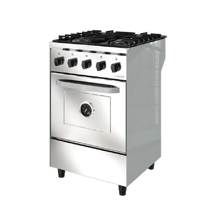 Cocina Industrial Saho Kuma 550 4 Hornallas Puerta Ciega - Vista 4