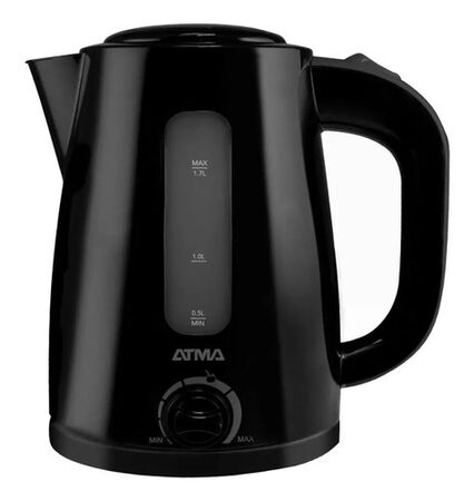 Pava Atma Pe1821nap 1.7lts Negra C/corte Y Control Temp