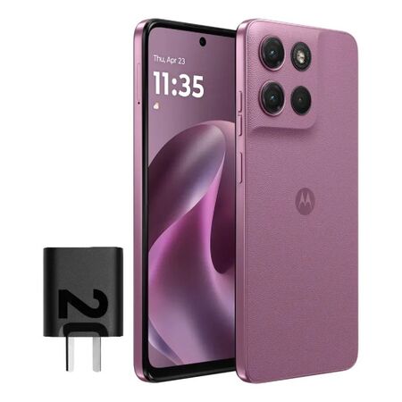 Celular Motorola Moto G17 4GB 256GB Bordeaux PBBJ0017AR