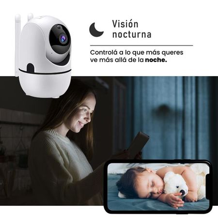 Cámara de Seguridad Dalton Interior WiFi 3mp FHD DA-CAM01