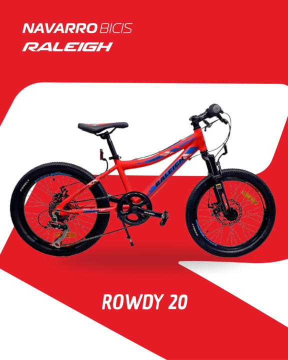Bicicleta RALEIGH ROWDY R-20 FRENO A DISCO - Vista 3