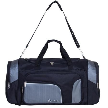 Bolso Viaje Dudley Chico 22" Negro y Gris