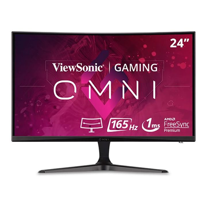 Monitor 24" Gamer curvo Viewsonic VX2418C, 165Hz, freesync - Vista 1
