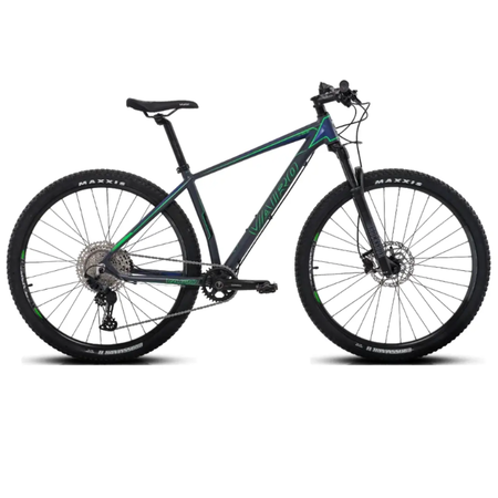 Bicicleta MTB Vairo XR 8.5 Shimano SLX R29 12V Grey/Green Disco Hidr. Talle M