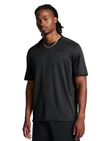 Remera Under Armour Tech Vent Hombre Training Negro