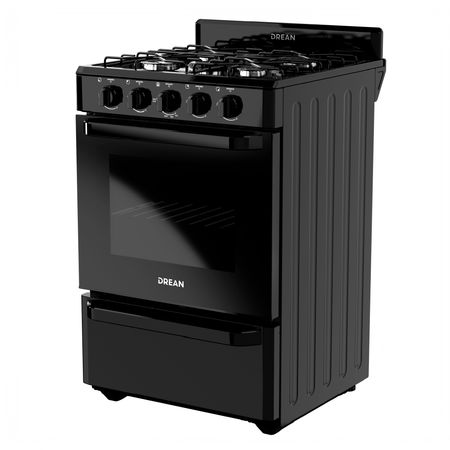 Cocina Multigas 56 cm Negro Drean CD5602AN0
