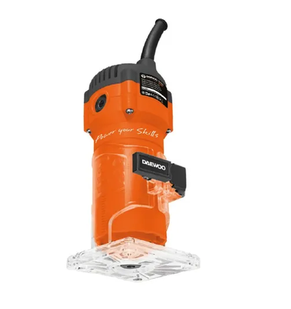 Fresadora Router De Mano 1/4'' Daewoo Daer600 550w Con Guias