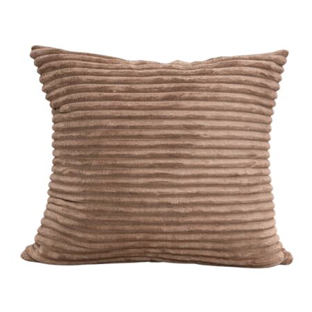 Almohadon CANELON 100% poliester 45x45 sillon cama nordico Kaki