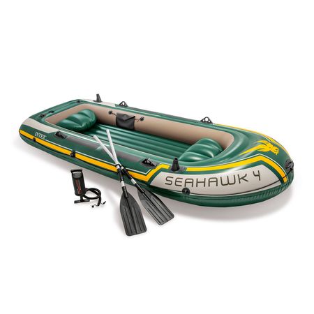 Bote Inflable Intex Seahawk 4 Set 351x145x48 19591/9