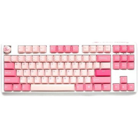Teclado Mecánico Ducky One 3 TKL Gossamer Pink Hotswap PBT
