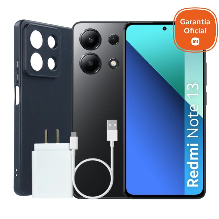 Redmi Note 13 6/128 GB Midnight Black - Vista 1