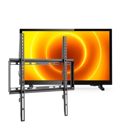 Tv Led Hd Philips 24" Pixel Plus Hd 24Phd5565/77 + Soporte Tv Led Fijo