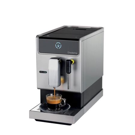 Cafetera Automática Ariete Diadema Pro - Negra Y Plata
