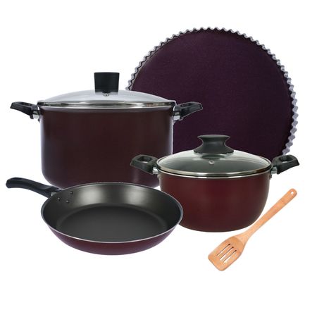 Bateria de Cocina Olla Cacerola Sarten Tartera Aston