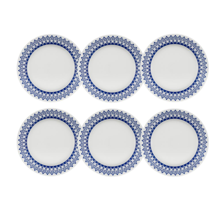 SET X 6 PLATOS POSTRE 18CM GRECIA OXFORD