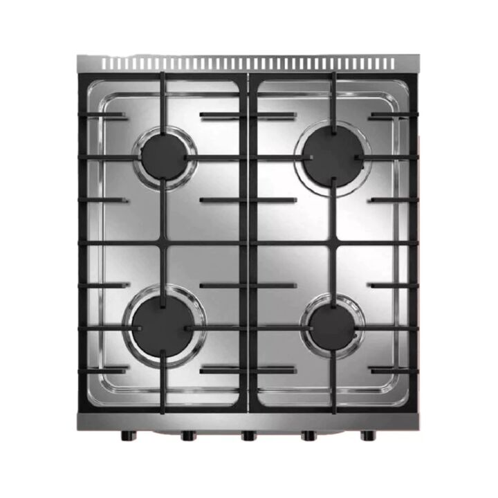 Cocina Industrial Saho Kuma 550 4 Hornallas Puerta Ciega - Vista 3