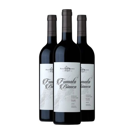Vino Tinto Fumata Bianca Malbec Single Vineyard Caja x 3