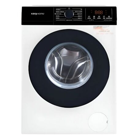 Lavarropas Kanji Carga Frontal Slim 8Kg blanco