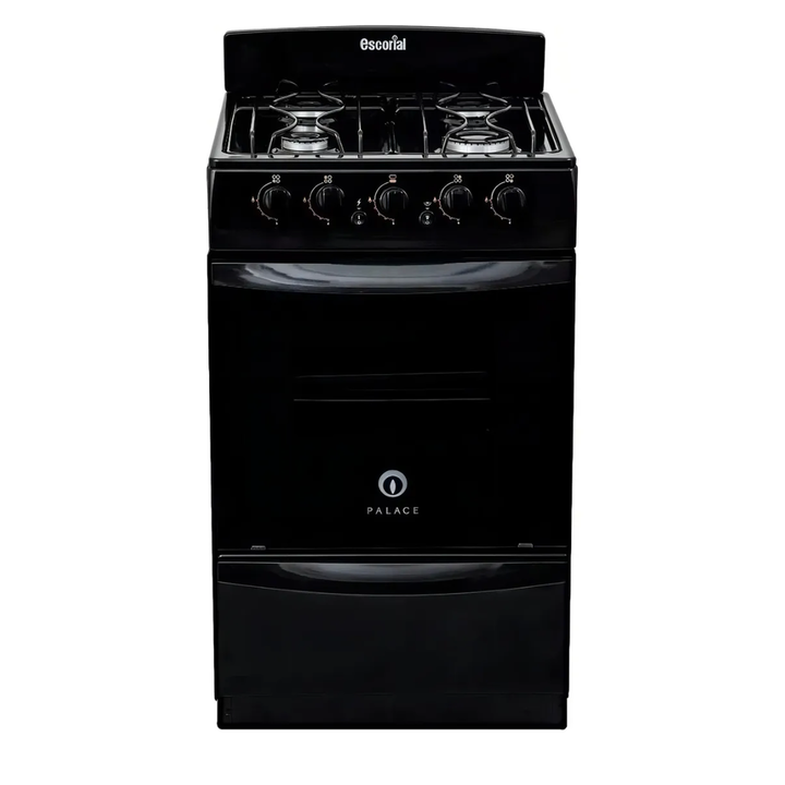 cocina palace negra 50cm gas natural escorial - Vista 1