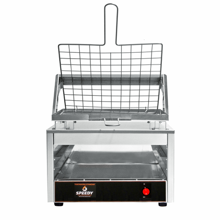 Tostadora Electrica Standard Con Bandeja Superior Speedy Plateado