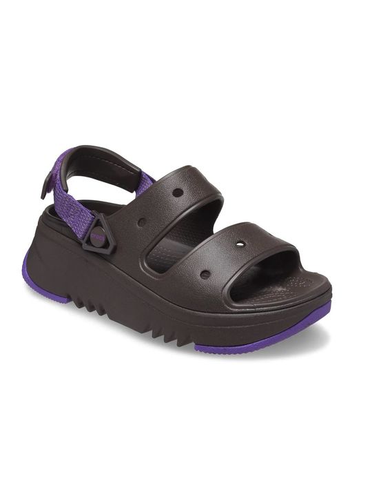 Sandalias Crocs Hiker Xscape Unisex Moda Marrón - Vista 2