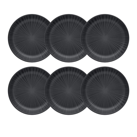 Set X 6 Platos Playos 26 Cm Onix Oxford