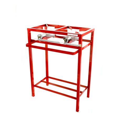 Anafe Industrial Foco 2 Hornallas Alto 80cm 20000 Cal