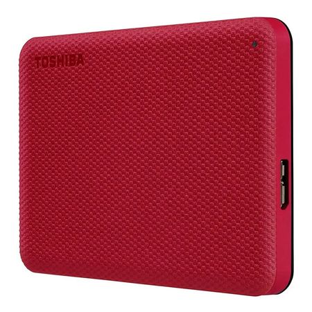 Disco Duro Externo 2.5 Toshiba Canvio Advanced 1tb Portatil Color Rojo