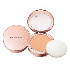 Naj Skin Cares Pressed Powder-Peach Pink