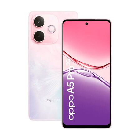 Combo Oppo A5 Pro 5G 8+256GB Pink + Auricular Vincha Hune ANC