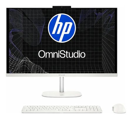 All In One AIO HP Omnistudio 27'' AMD Ryzen 5 8GB 512GB W11