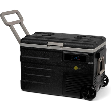 Heladera 55l Freezer Portatil 12/24v 220v Camping Ruedas App