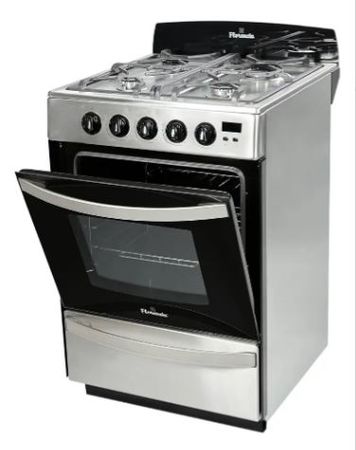 Cocina A Gas Florencia Inox 5558